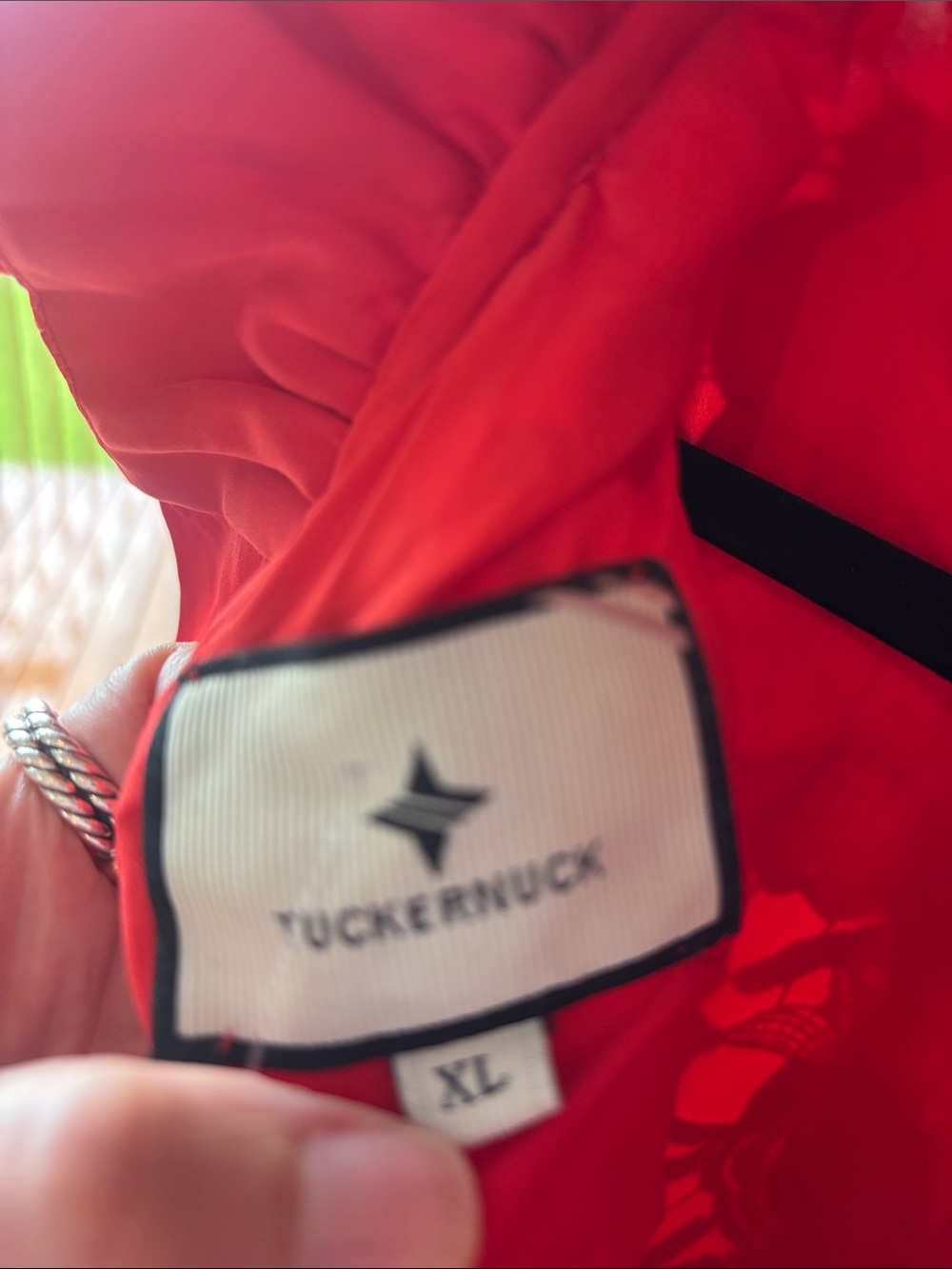 Tuckernuck Red Lace - Picture 5 of 5